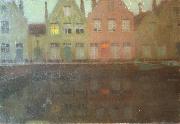 Henri Le Sidaner The Quay oil painting artist